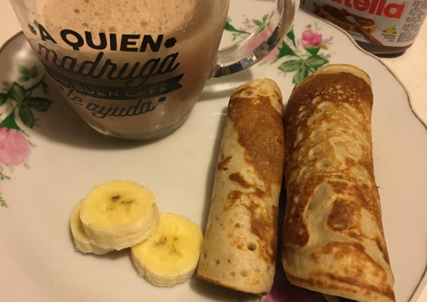 Panqueques de Plátano 🍌, Avena y un Huevo 🥚