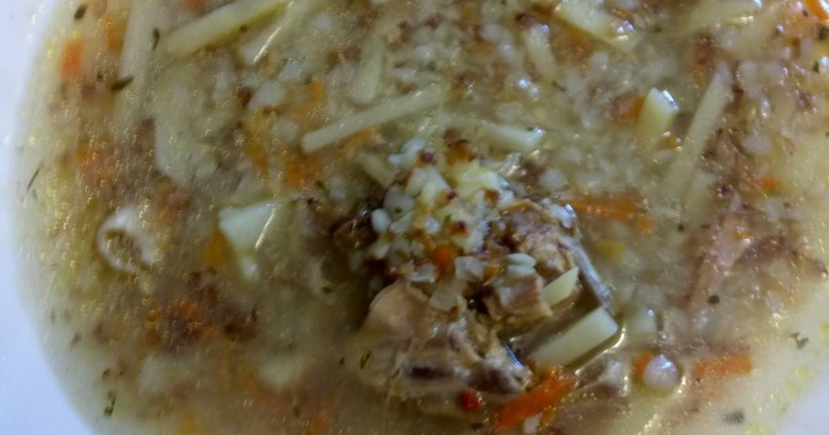 Гречневый Суп С Курицей Фото