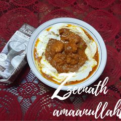 A picture of Coconut Milk Creamy Prawn Masala.
