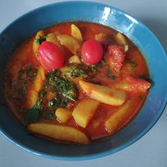 A picture of Aloo tamatar ki sabzi.