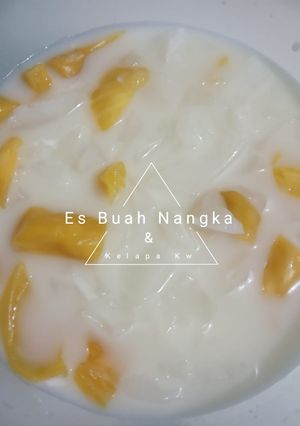 Foto resep Es Buah Nangka & Kelapa kw