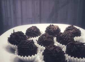 Una foto de Trufas de chocolate
