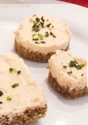 Foto di Cheesecake al salmone affumicato