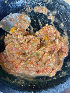 Foto resep Sambal terasi daun jeruk