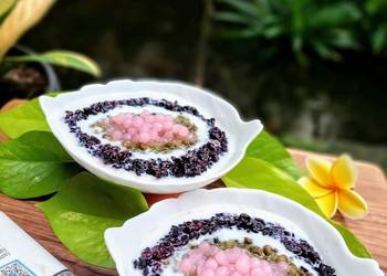 Mudah Cepat Memasak Bubur Ketan Hitam super kental Nikmat Lezat