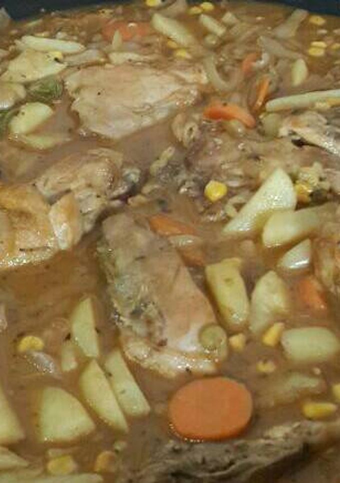 Una foto de Pollo al disco