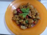 Bakso goreng saos tiram