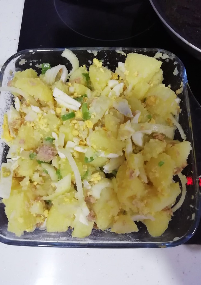 Una foto de Papas aliñás