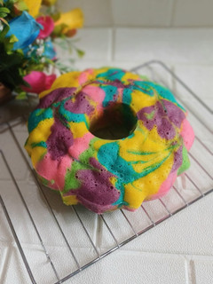 Foto resep Rainbow Cake Kukus