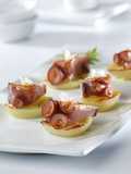 Octopus with potato and sea salt