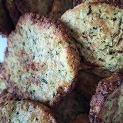A picture of Zuchinni fritters.