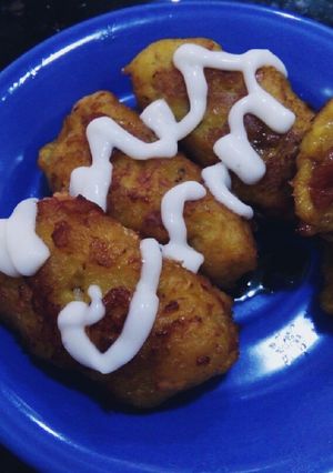 Foto resep Kroket pisang isi gula merah