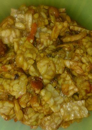 Foto resep Kering tempe + kacang kriuk endoll