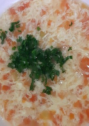 Foto resep Sop tomat telur