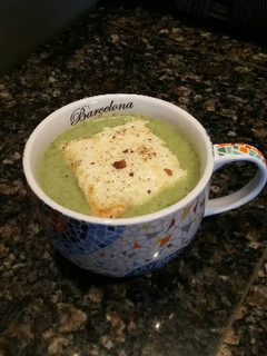 A picture of Simple healthy Broccoli Soup .