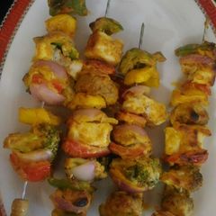 A picture of Paneer Veg Barbecue.