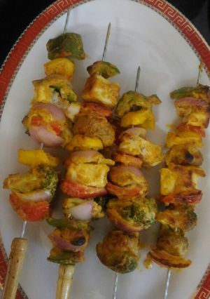 A picture of Paneer Veg Barbecue.