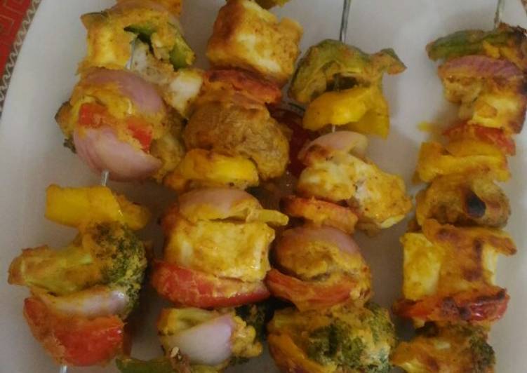 Simple Way to Make Perfect Paneer Veg Barbecue