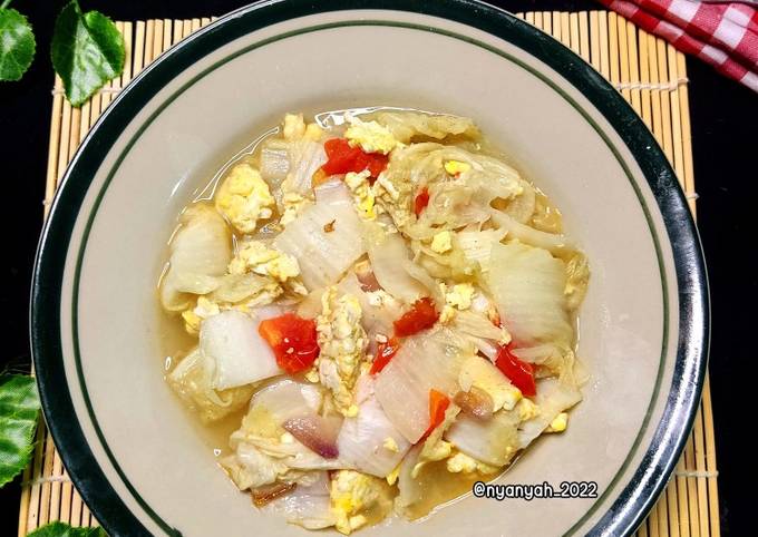 Cara membuat Tumis sawi putih telur Cara membuat Tumis sawi putih telur