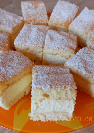 Klasszikus túró kocka recept fotója