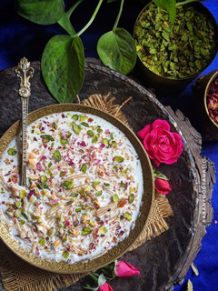 A picture of Shahi Sheer Khurma.