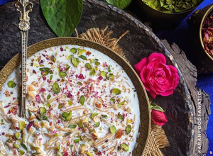A picture of Shahi Sheer Khurma.