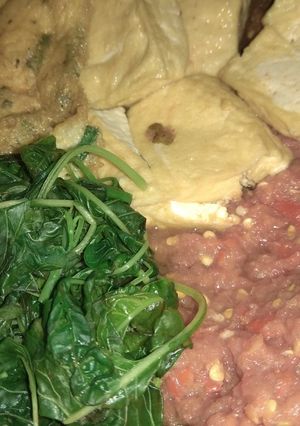 Foto resep Tahu penyet sambal mentah