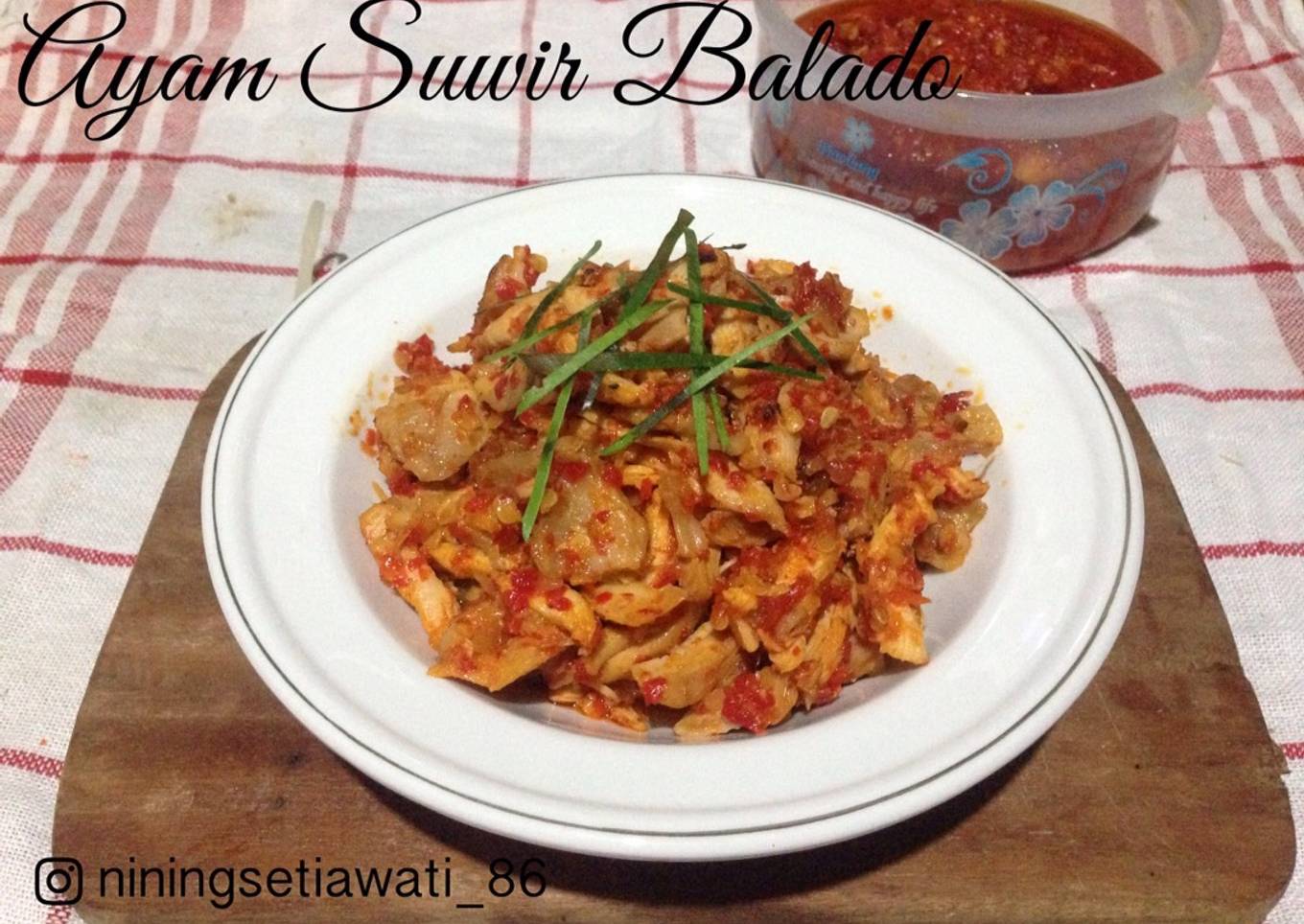 5. Ayam Suwir Balado