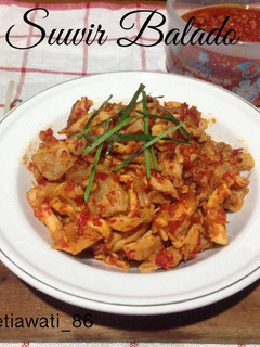 Foto resep 5. Ayam Suwir Balado