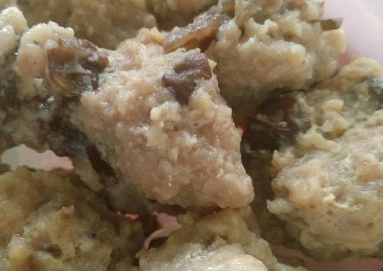 Cara Membuat Bakso Babi Yang Renyah