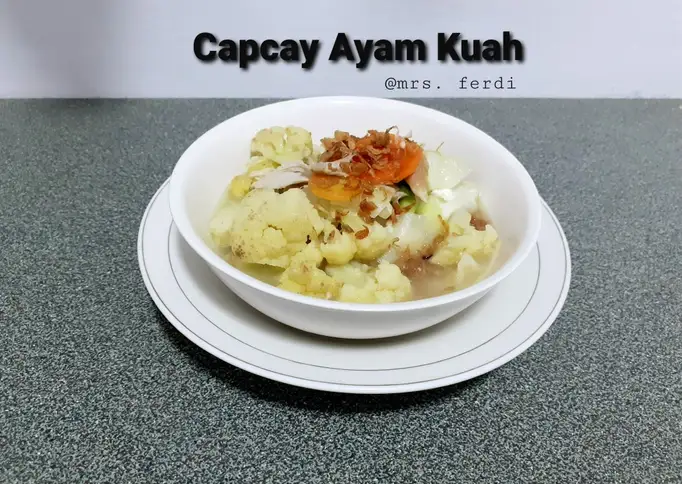 Resep Capcay Kuah ala Bakmi Jawa yang Lezat Sekali