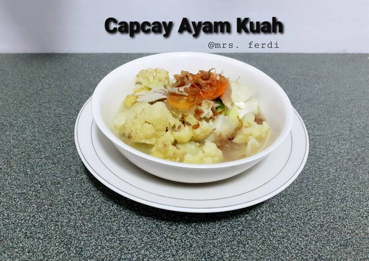 Bahan Membuat Capcay Kuah ala Bakmi Jawa yang Lezat