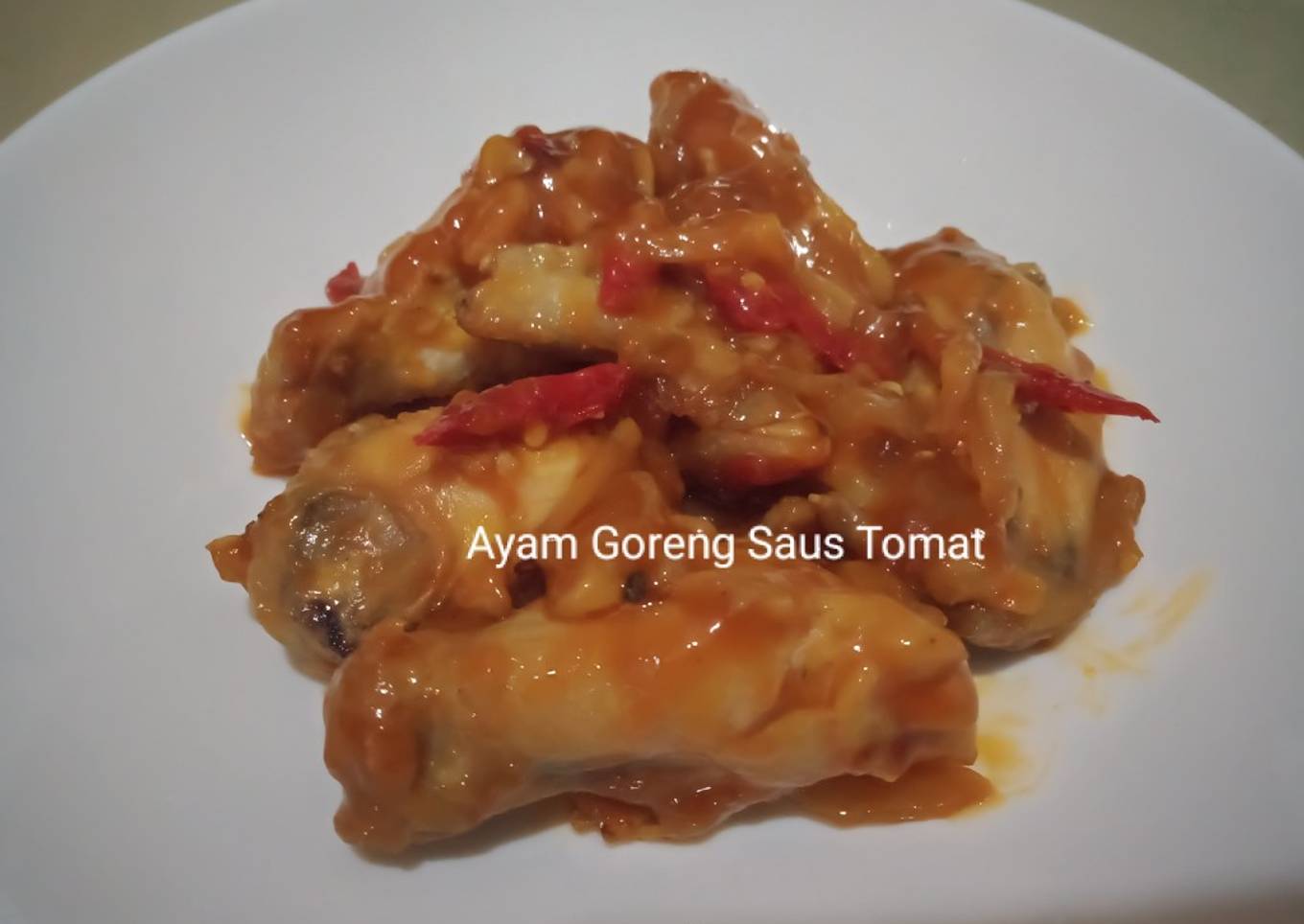 Ayam Goreng Saus Tomat