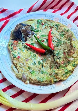 Foto resep Tortang Talong (Dadar Terong) khas Filipina (17)