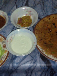 A picture of Methi ki Rotii.