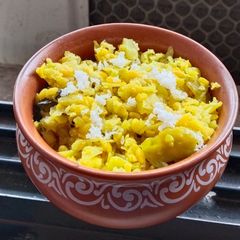 A picture of Cabbage moongdaal sabji.