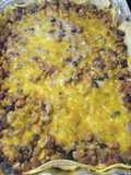 Chili Lasagna Batch 000 with Beans