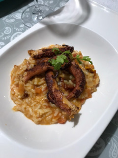 Una foto de Risotto de Pulpo Pomodoro