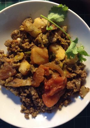 A picture of Lahore Karahi Masala Keema.