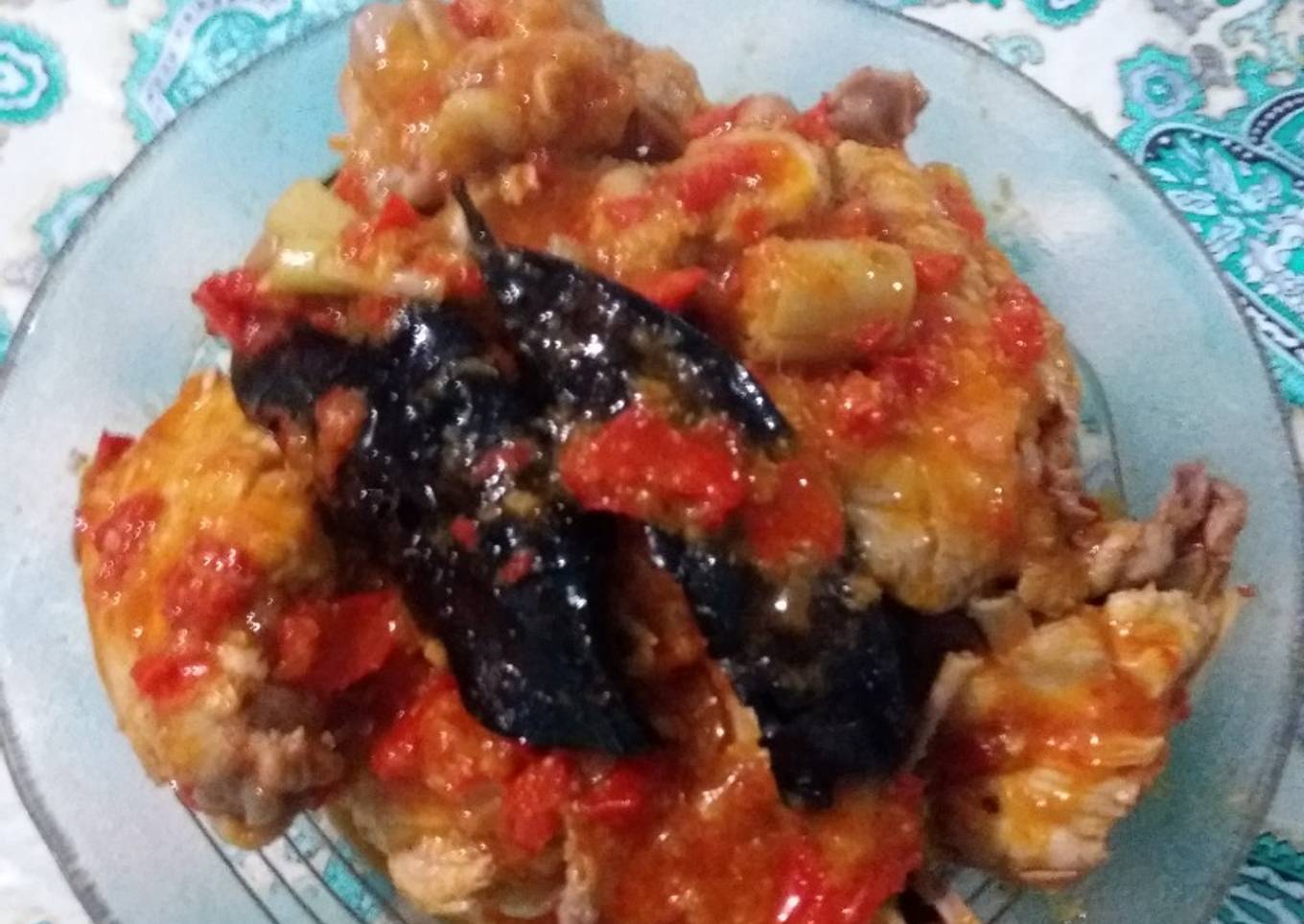 Ayam balado sederhana