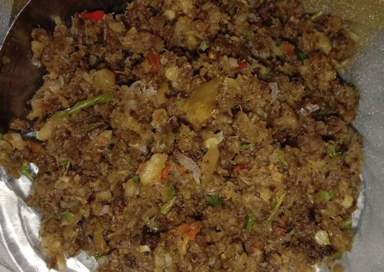 Resep Sambal oncom, Sempurna