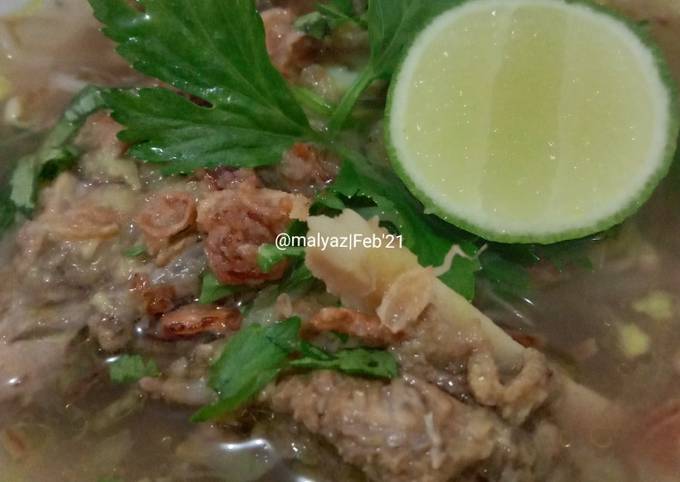 Tutorial Masakan Resep Soto Seger Ala Boyolali