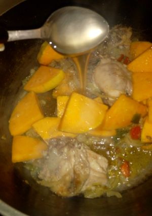Una foto de Pollo con miel 😋