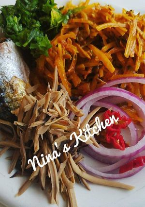 A picture of Garnished Abacha.