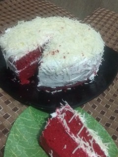 Foto resep Red velvet cake simpel