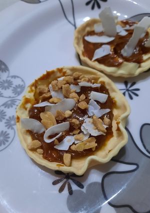 Una foto de Tarteletitas con dulce y maní