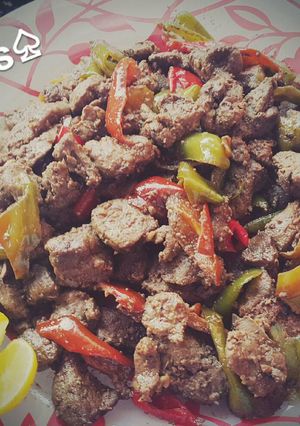 صورة لوصفة كبدة إسكندراني