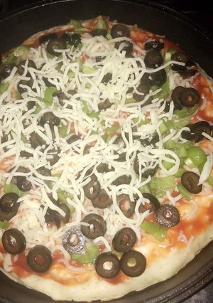 صورة لوصفة البيتزا السريعة
