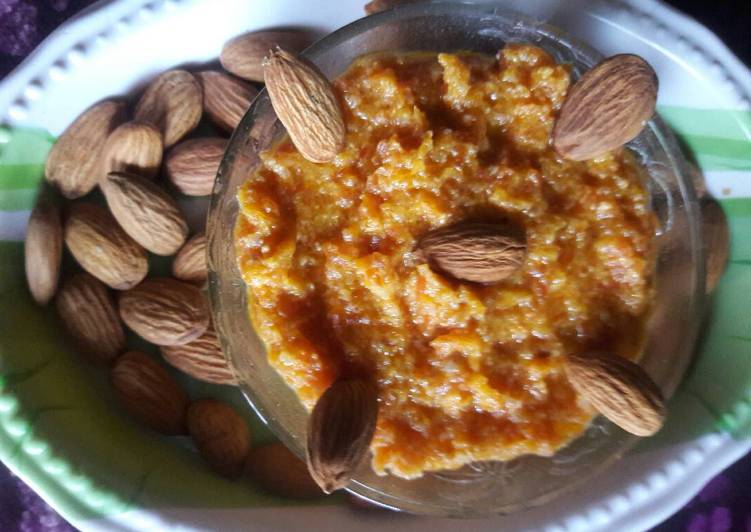 How to Prepare Gajar badam halwa