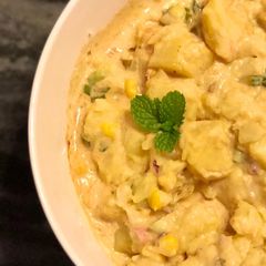 Spicy potato salad A picture of Spicy potato salad.